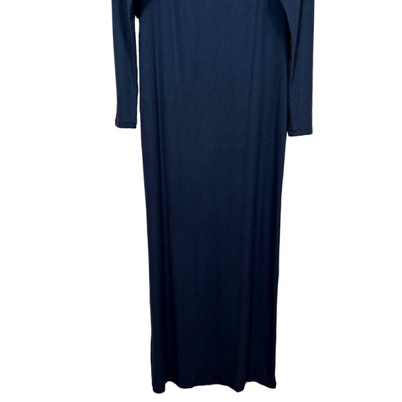 SKIMS Dark Gray/Graphite Soft Lounge Maxi Dress Sz XL NWOT - Picture 5 of 12